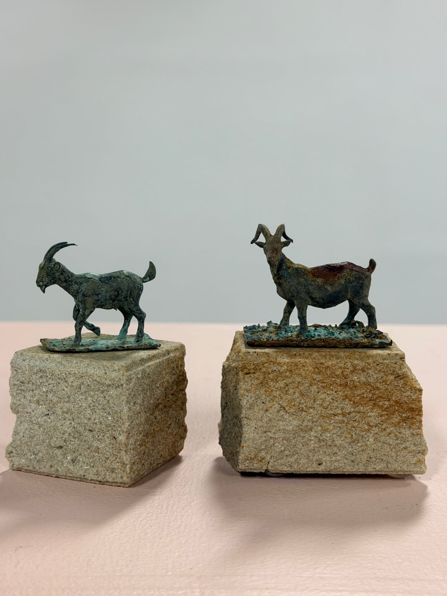 Farm Goat - Miniature Sculpture *
