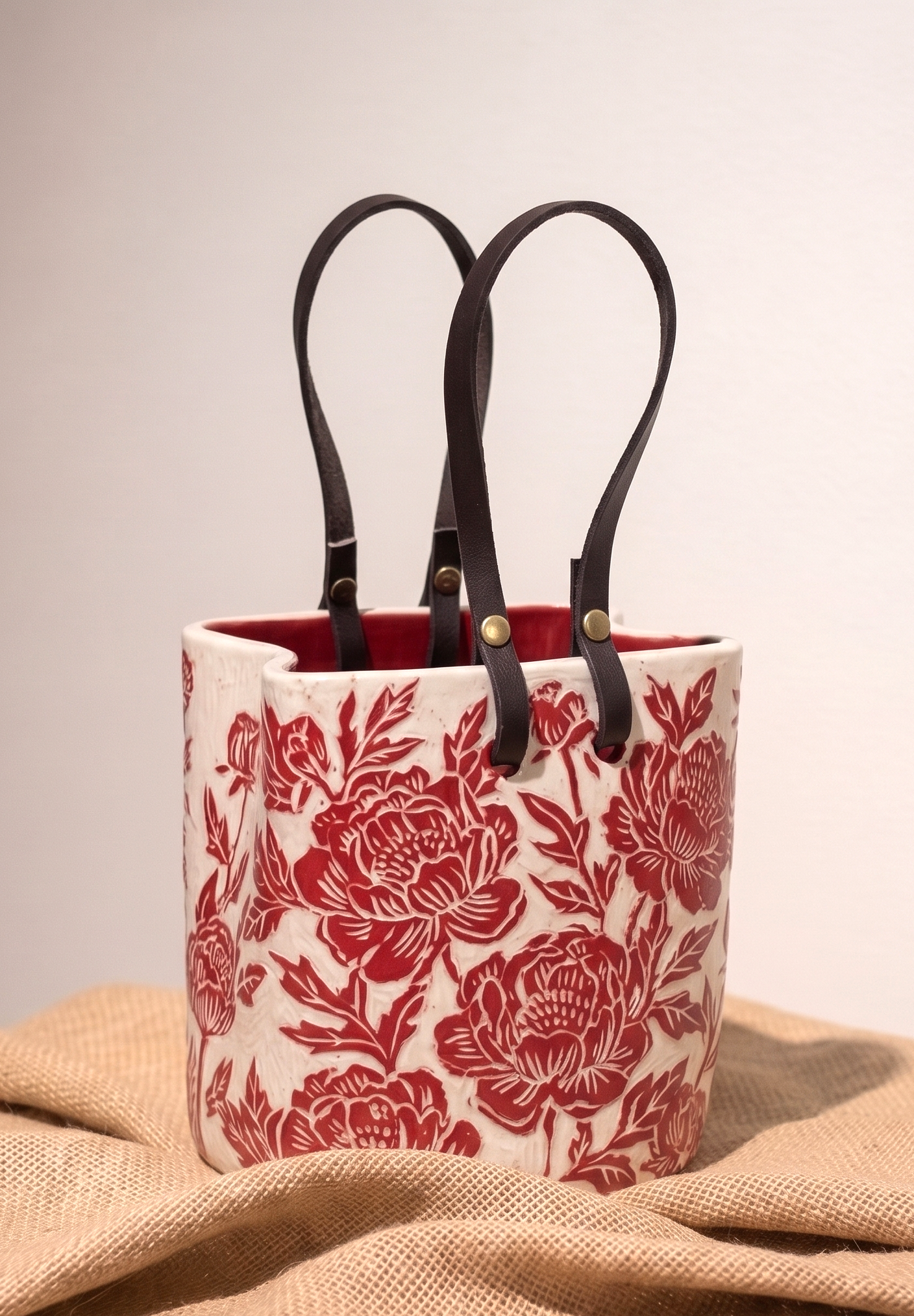 Blaze of Peonies - Flower Bag 2 - Kerry Hardy