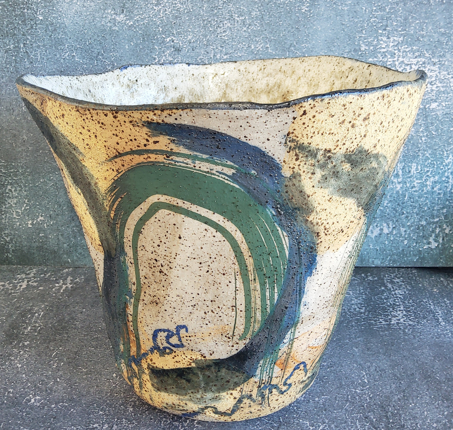 Angela Edwards Ceramics Ironbark Vessel