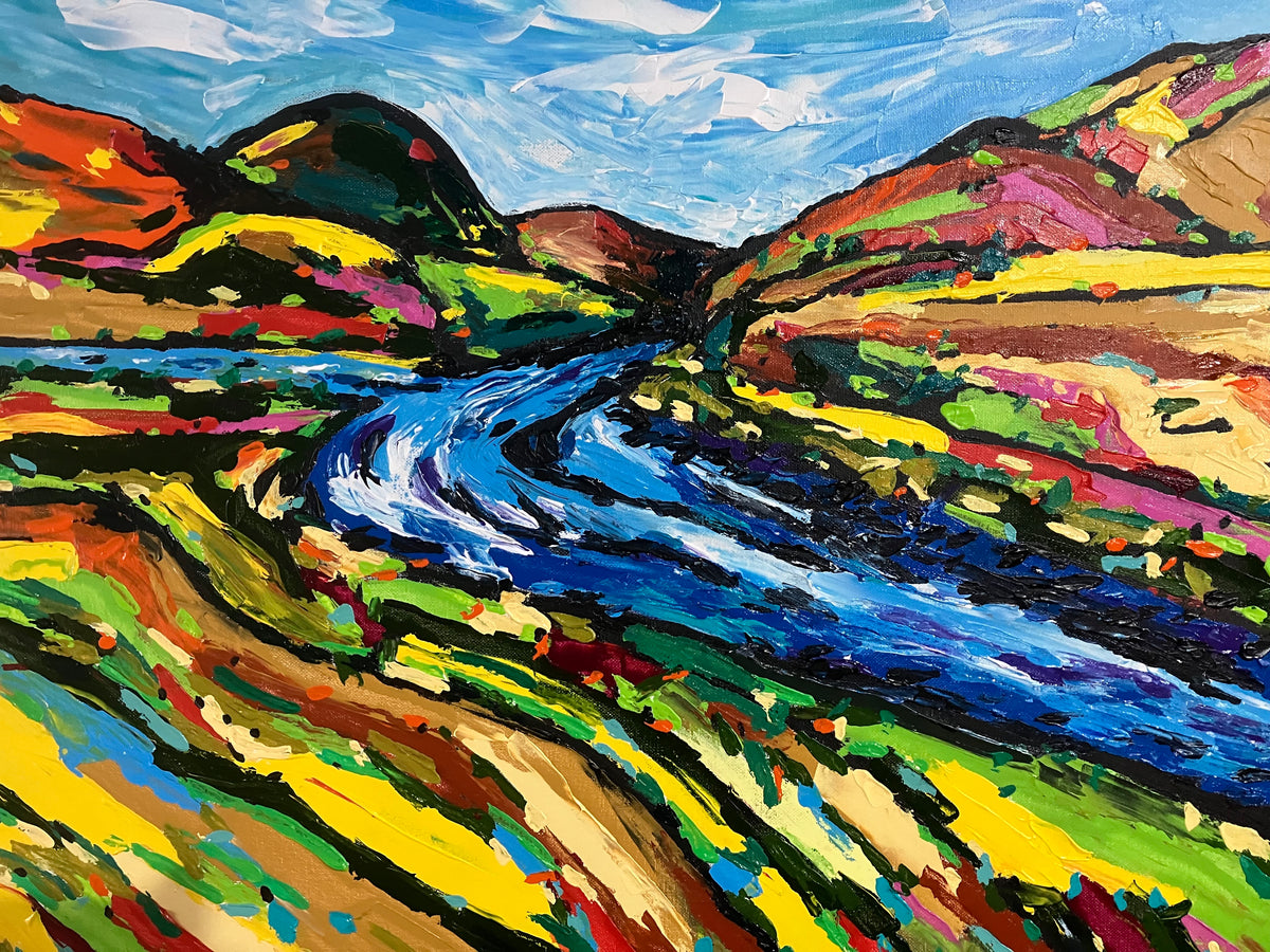 "RIVER CONFLUENCE "- Graham Mackie