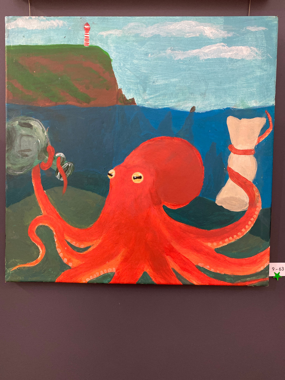 Octopus Painting - Finders Keepers - Poppi Tully Booth