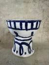Blue & White Fluted Bowl - Gemma Pettiford