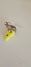 Mouse with Cheese - Liz Gibson