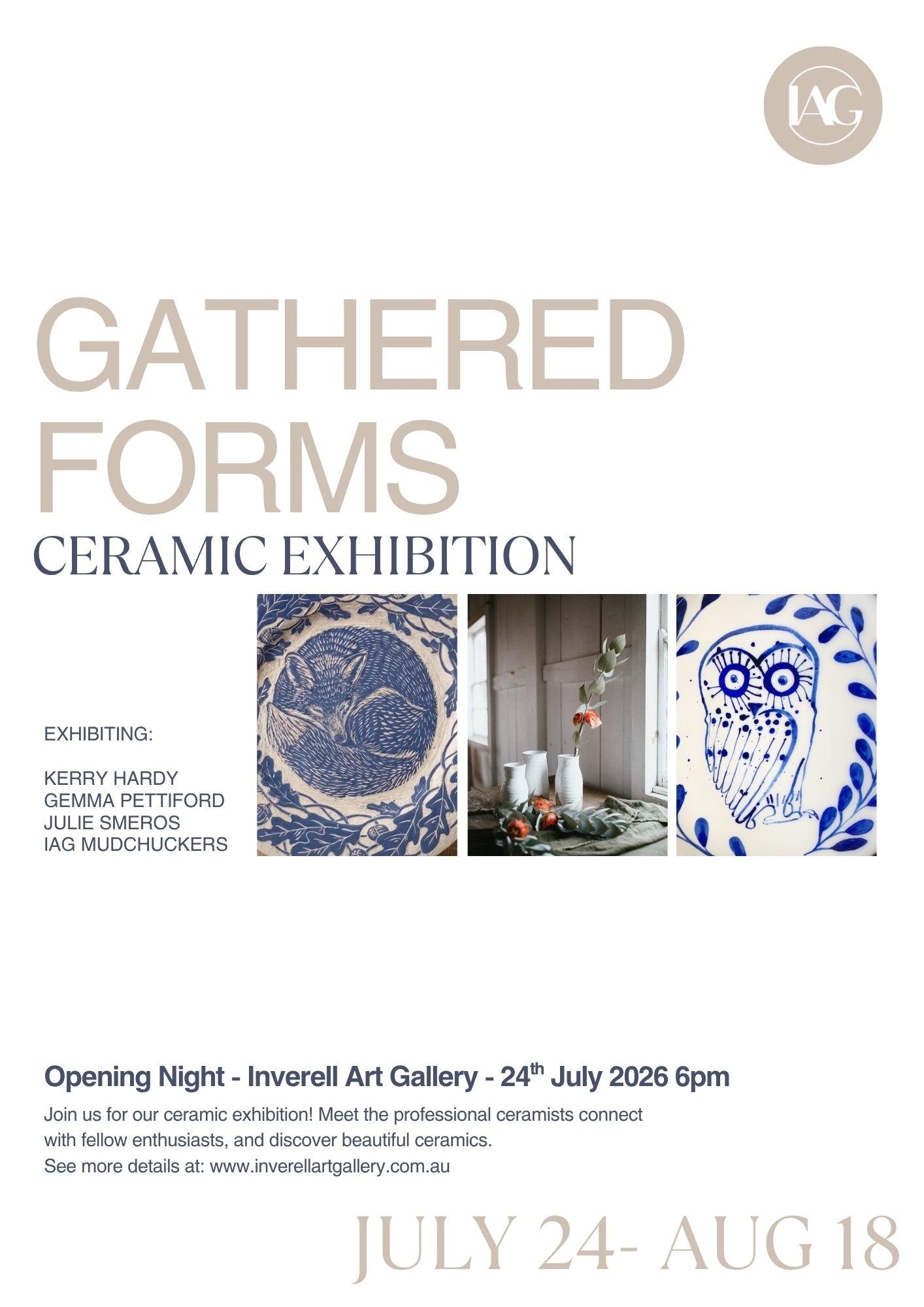 Gathered Forms Exhibition