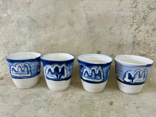 Rain Cups - set 4 - Gemma Pettiford