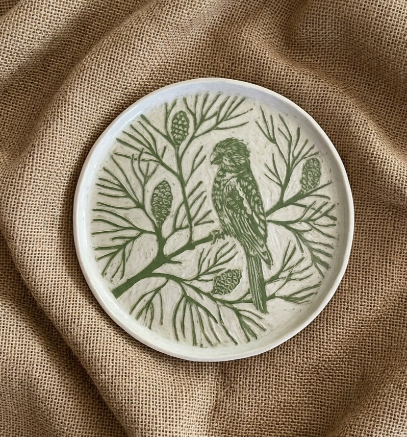 A Green Screech in the She-Oak Plate - Kerry Hardy
