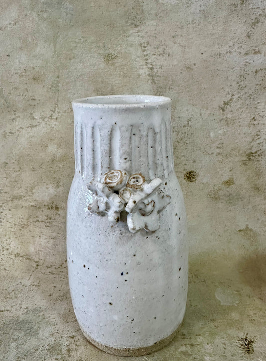 Vase with Flower Detail - Gemma Pettiford