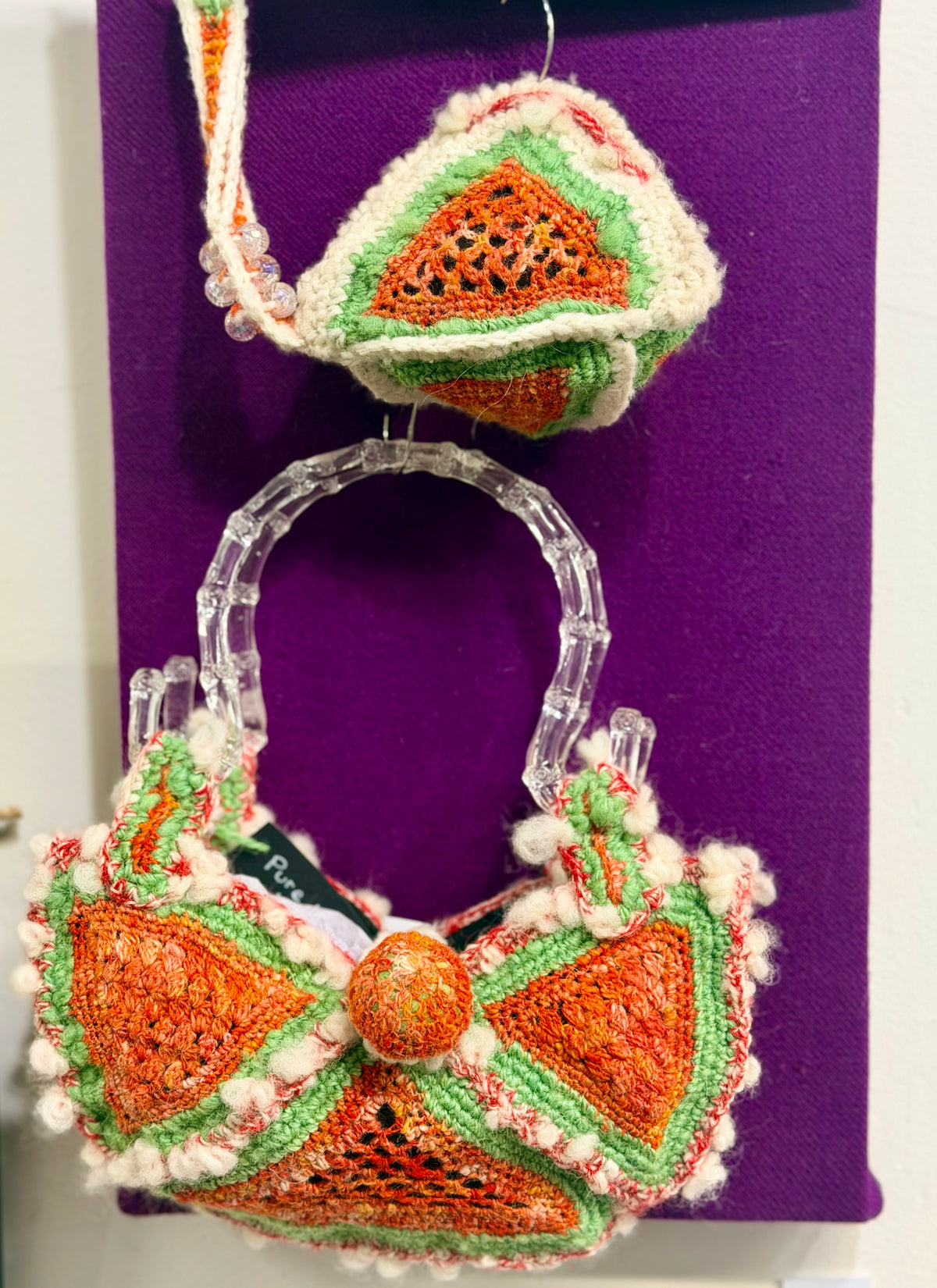 Bag and matching purse- Mary Shephard