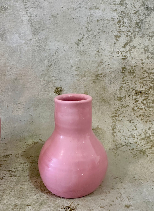 Pink Scallop Vase - Small - Gemma Pettiford