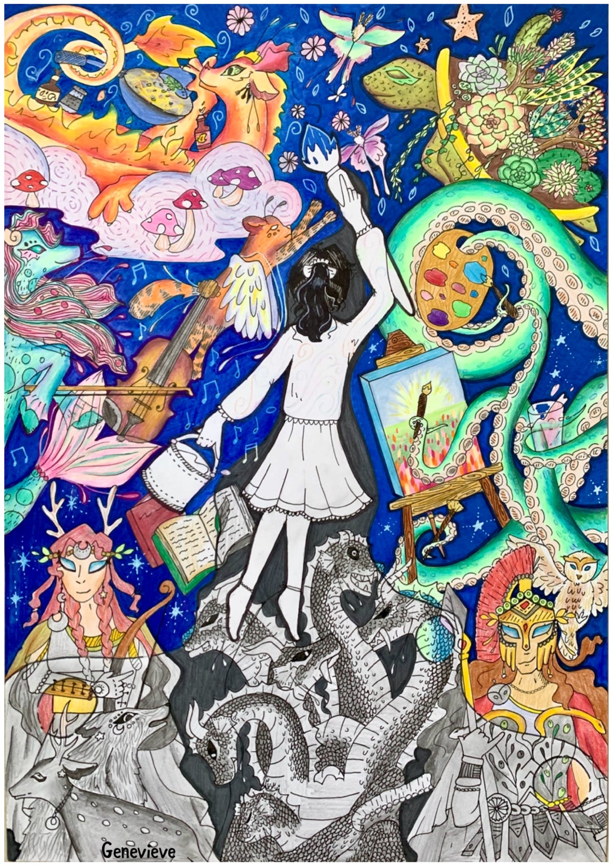 In the Centre, I Create - Genevieve Sebastian