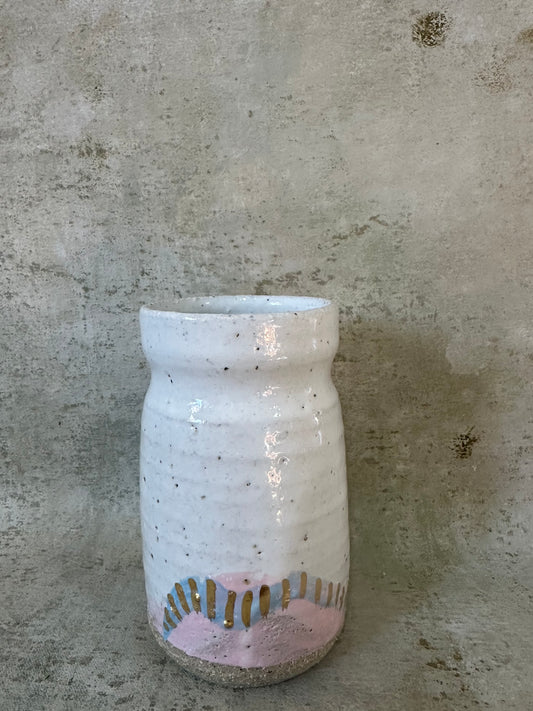 Landscape Vase with Gold Detail - Gemma Pettiford