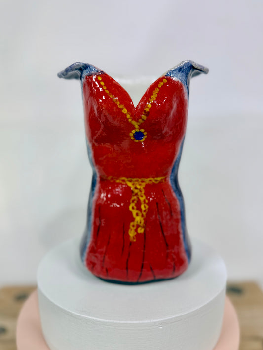 Mature Lady Vase - Liz Gibson