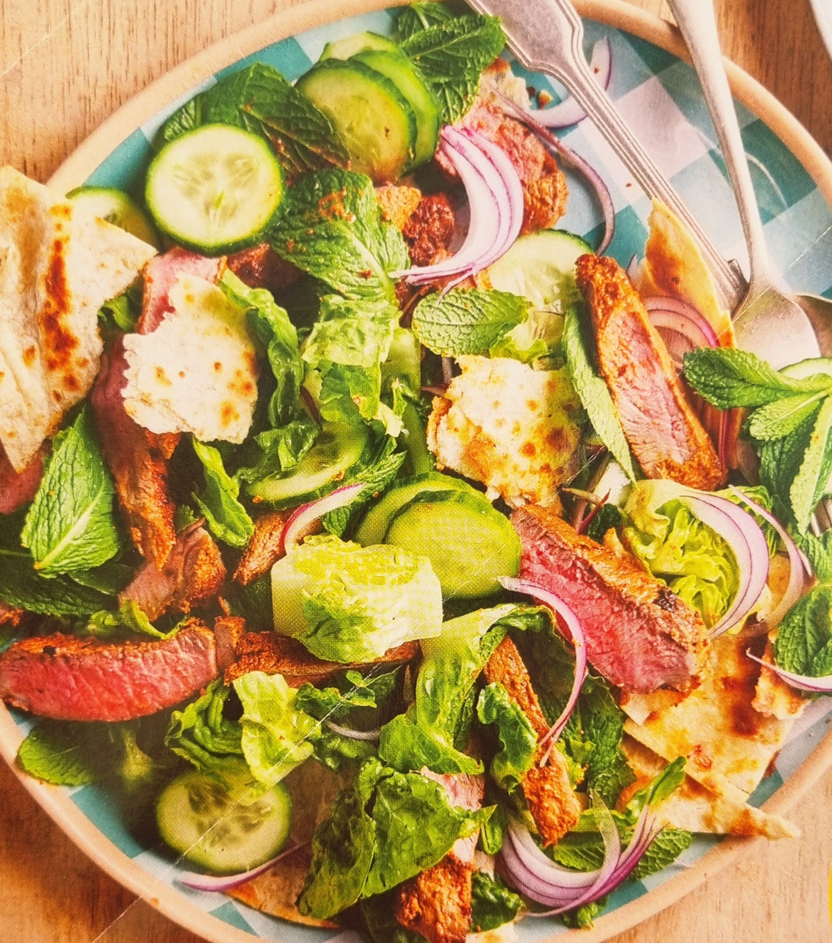 TANDORI LAMB SALAD WITH MANGO CHUTNEY - ART PRIZE MENU 2026