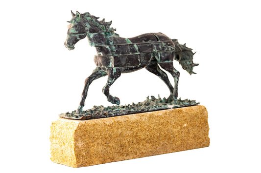 Diced Horse - Medium Sculpture *