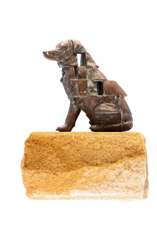 Diced Dog - Sculpture *