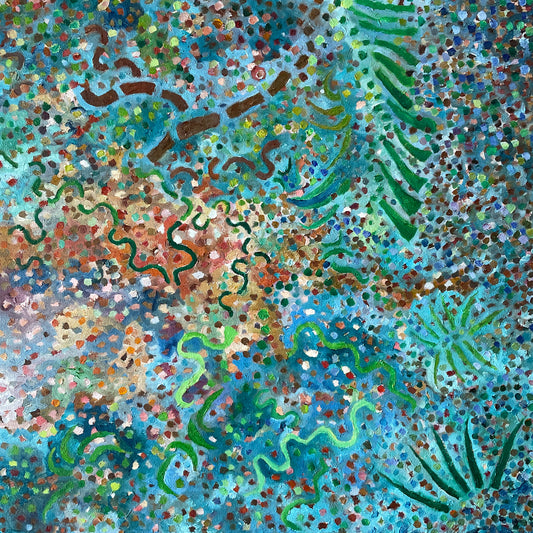 Rainforest Stream and Variations-  Edward Cowie