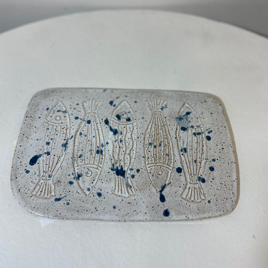 Ceramic Sushi Plate - Fish
