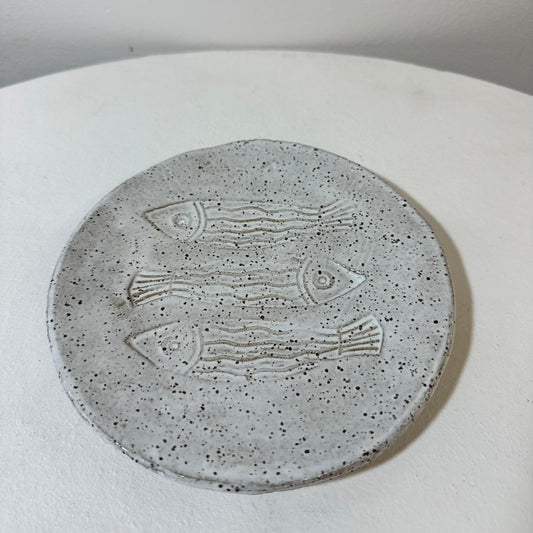 Ceramic Small Plate - Fish