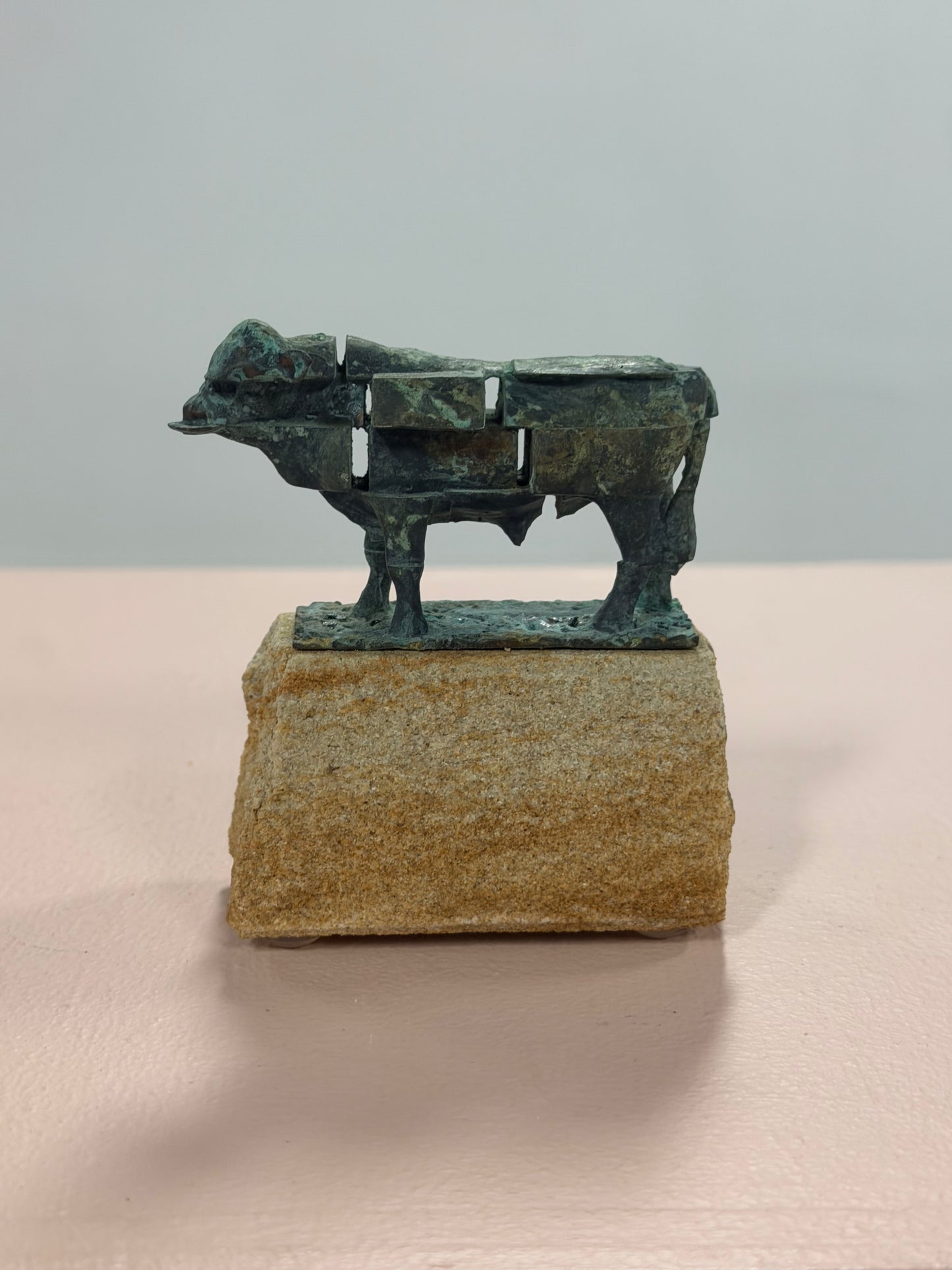 Diced Bull - Sculpture *