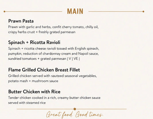Dinner Ticket - Collective 2026 - 8pm - The Union Inverell
