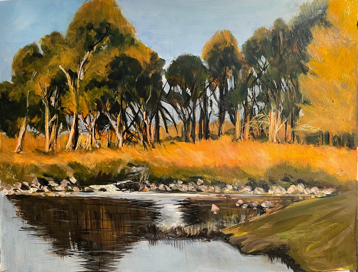 "Evening Light - Elmore Station- Lynn Munday