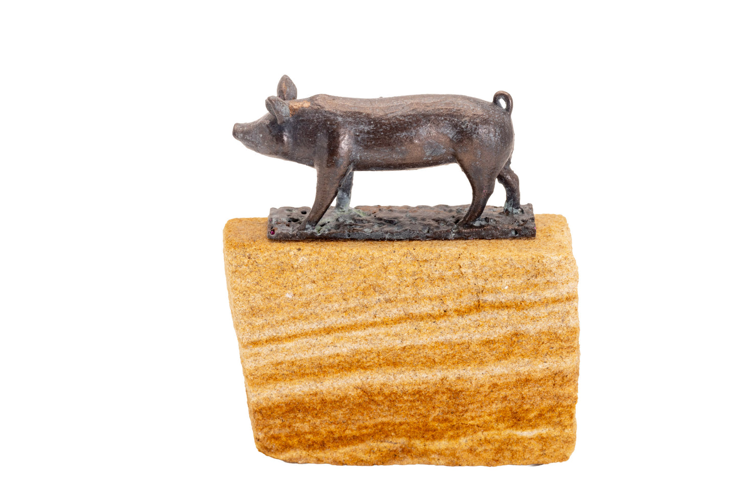 Mini Pig - Miniature Sculpture *