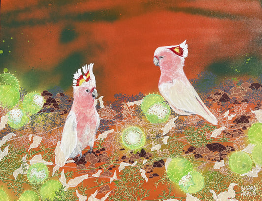 Gabrielle Bisaro ( Bisaro World ) - Pink Cockatoo's &  Paddy Melon