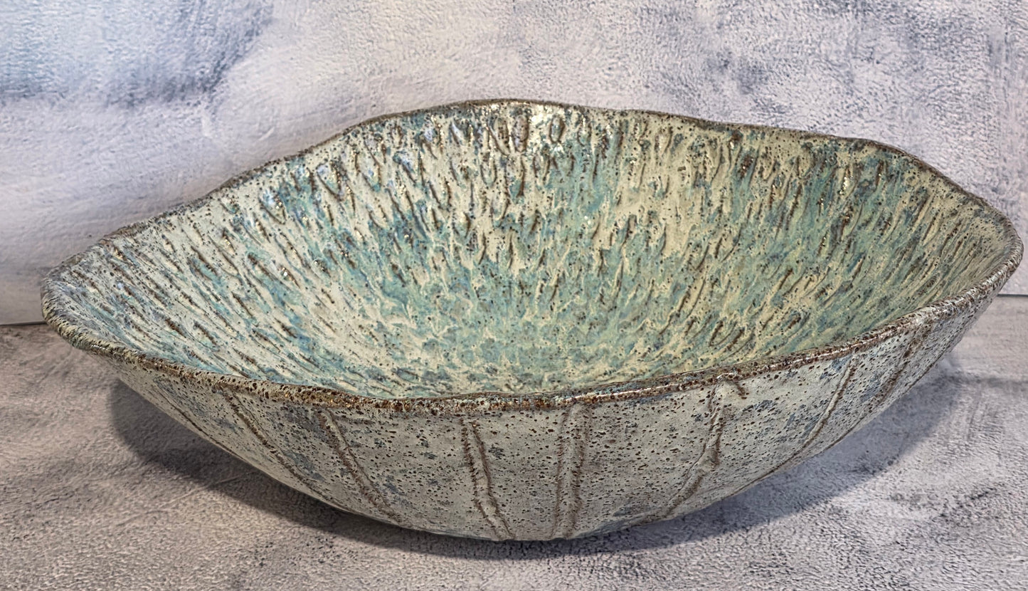 Angela Edwards Ceramics Raindrops Falling Bowl