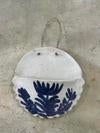 Blue & White Wall pocket large - Gemma Pettiford