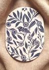 The Blue Agitator Oval Platter - Kerry Hardy