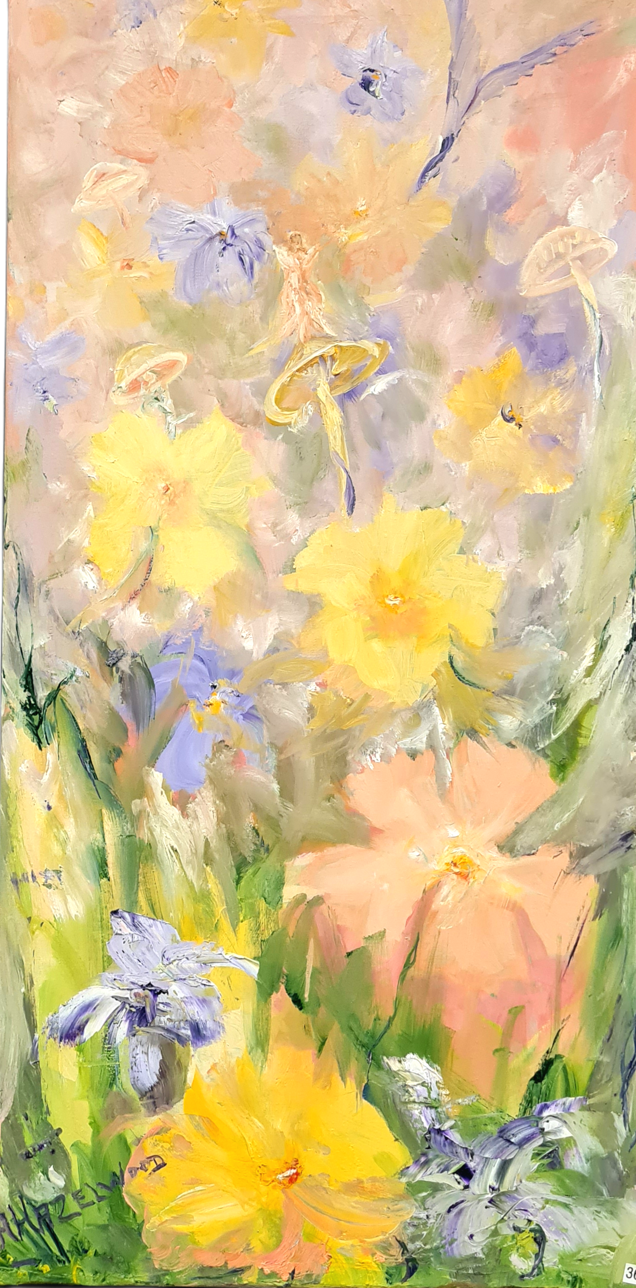 Fairy In The Flowers