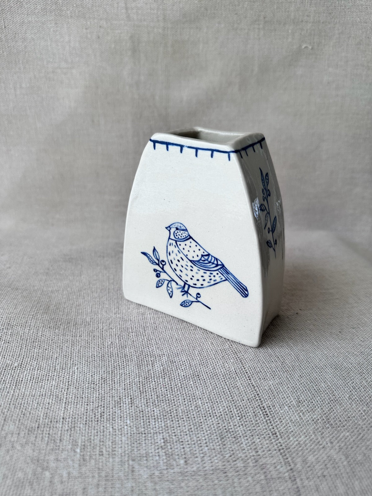 Casie Hughes ( Loop Sisters ) - Small Bird Vase # 2